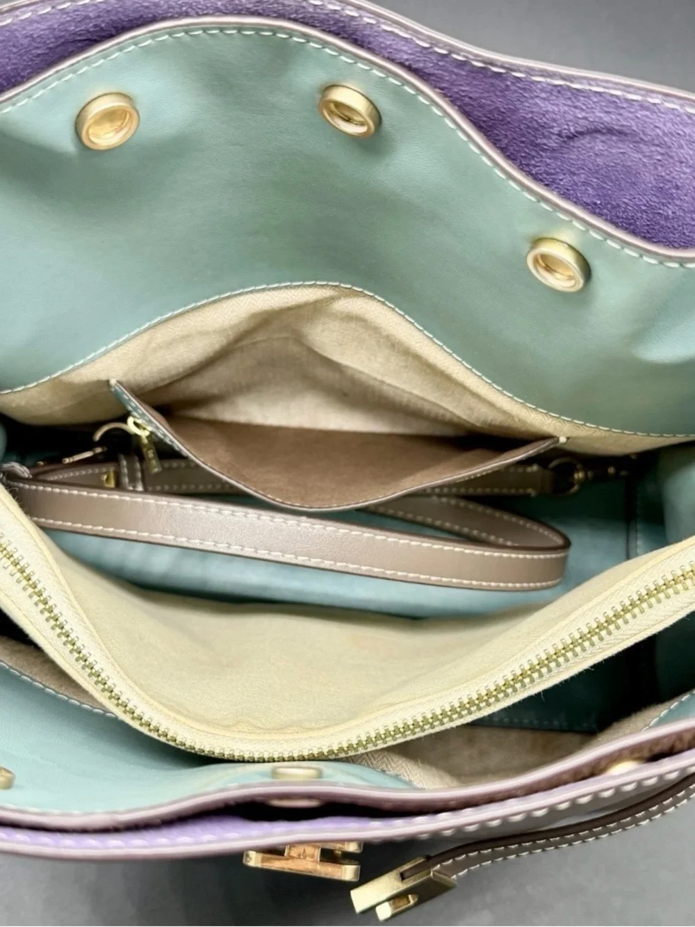 Tory Burch Lee Radziwill Large Double Bag - Clamshell